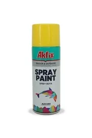 AKFİX SPREY BOYA TAKSİ SARI 400ML RAL1023