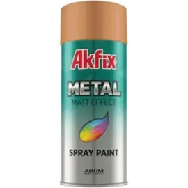 AKFİX SPREY BOYA BRONZ ALTIN 400ML METAL MAT