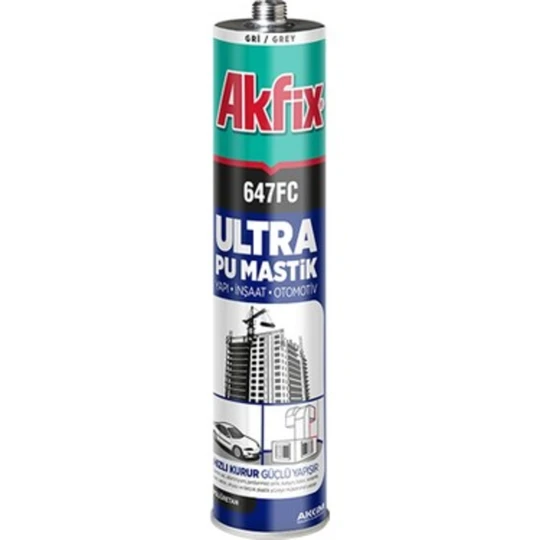 AKFİX MASTİK POLİÜRETAN OTOM.SİYAH 280ML