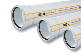 FIRAT DUBLEX PVC BORU 125*1000 (5)